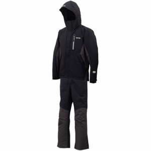 パズデザイン Pazdesign フィッシング用スーツ BSウォームレインスーツIII ブラック/ホワイト SBR-043 BS WARM RAIN SUIT III