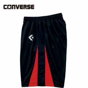 コンバース CONVERSE メンズ レディース ゲームパンツ ブラック/レッド CB251801Y 1964 バスケットボールウェア ユニフォーム