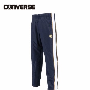 コンバース CONVERSE キッズ ジュニアウォームアップパンツ ネイビー/ホワイト CB482502P 2911 バスケットボールウェア ロングパンツ