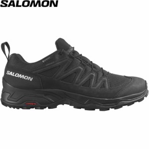 サロモン SALOMON メンズ トレッキングシューズ エックス ワード レザー ゴアテックス ブラック/ブラック L47182300 X WARD LEATHER GTX