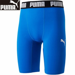 プーマ PUMA キッズ コンプレッションウェア コンプレッション ショートタイツ インナーウェア エレクトリックブルー 656334 02