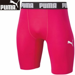 プーマ PUMA メンズ コンプレッションウェア スパッツ コンプレッション ショートタイツ ラズベリー 656333 11 ショート丈 インナー