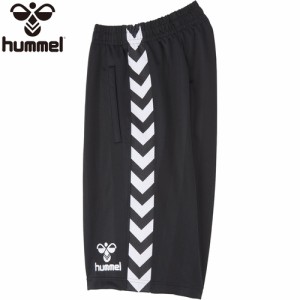 ヒュンメル hummel メンズ サッカーウェア コート ハーフパンツ ブラック HAT6069 90 サッカー フットサル トレーニングウェア ボトムス