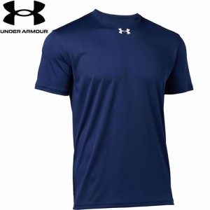 アンダーアーマー UNDER ARMOUR メンズ レディース チーム ショートスリーブ シャツ ミッドナイトネイビー/ホワイト 1375588 410 TEAM