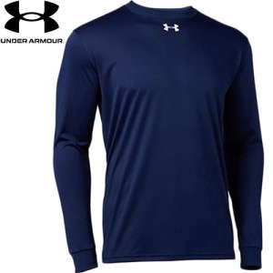 アンダーアーマー UNDER ARMOUR メンズ レディース チーム ロングスリーブ シャツ ミッドナイトネイビー 1375590 410 TEAM LONG SLEEVE