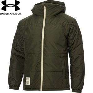 アンダーアーマー UNDER ARMOUR メンズ ウォーム ウーブンジャケット バロックグリーン 1375381 310 WARM WOVEN JACKET runアパレル UA