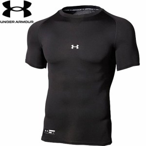 アンダーアーマー UNDER ARMOUR メンズ 野球ウェア 練習用シャツ ヒートギアアーマー コンプレッション ショートスリーブ クルー