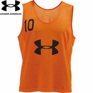 アンダーアーマー UNDER ARMOUR メンズ レディース チーム ナンバー ビブス 10枚セット ゴールドフィッシュ 1295510 874 サッカーウェア