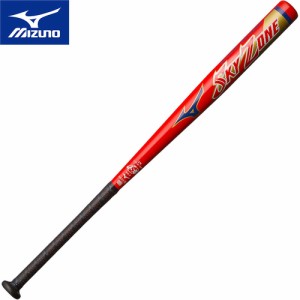 ミズノ MIZUNO キッズ ソフトボール用 スカイゾーン 2号用  レッド 1CJMS612 62 金属バット ミドルバランス 2号 小学生 子供 ジュニア