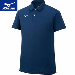 ミズノ MIZUNO メンズ レディース ゲームシャツ ポロシャツ ドレスネイビー 32MA9670 14 トップス 半袖 トレーニングウェア