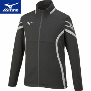 ミズノ MIZUNO メンズ レディース MCライン ウォームアップジャケット ブラック×ブラック×シルバー 32MC1110 09 長袖 トレーニング