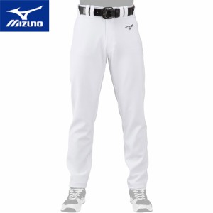ミズノ MIZUNO メンズ レディース 野球ウェア 練習用パンツ GACHI ユニフォームパンツ ストレートタイプ ホワイト 12JD2F62 01