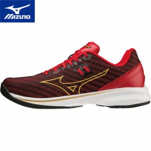 ミズノ MIZUNO メンズ レディース 野球 トレーニングシューズ ミズノプロ ウエーブライトレボラン プロ レッド×ゴールド 11GT2201 62