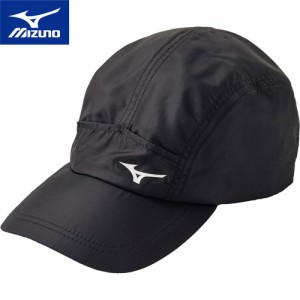 ミズノ MIZUNO メンズ レディース ランニングウェア 帽子 洗えるランニングソフトキャップ ブラック J2MW1510 09 ランニング ジョギング