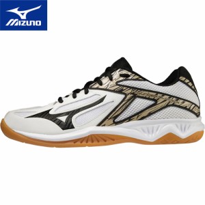 ミズノ MIZUNO メンズ レディース バレーボールシューズ サンダーブレード3 ホワイト×ブラック×ゴールド V1GA2170 09 THUNDER BLADE 3