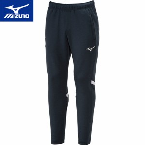 ミズノ MIZUNO メンズ レディース ストレッチスウェットパンツ ネイビーブラック 62JDA020 12 テニスウェア ロングパンツ 長ズボン