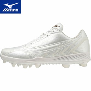 ミズノ MIZUNO メンズ レディース 野球 スパイク グローバルエリート ライトレボエリート TPU ホワイト×ホワイト 11GP2310 01