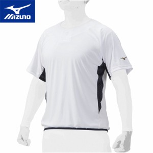 ミズノ MIZUNO メンズ レディース 野球ウェア ユニフォームシャツ ミズノプロ ビートアップ ホワイト×ネイビー 12JC2X01 01 野球