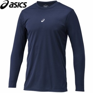 アシックス asics メンズ ネオリバイブ アンダーシャツ ミドルフィット ネイビー 2121A145 400 NEOREVIVE 野球 長袖 ロングスリーブ