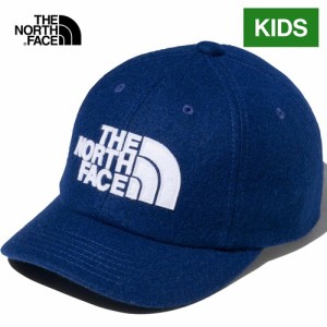 ザ・ノース・フェイス ノースフェイス キッズ 帽子 TNFロゴフランネルキャップ ラピスブルー NNJ42203 LB Kids’ TNF LOGO Flannel Cap