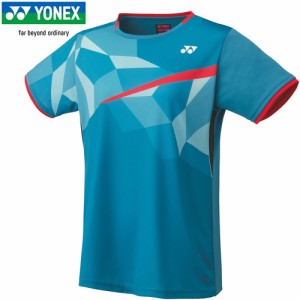 ヨネックス YONEX レディース ゲームシャツ レギュラー  ティールブルー 20668 817 半袖 トップス Tシャツ 試合 テニス バドミントン