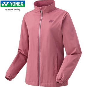 ヨネックス YONEX レディース トレーニングウェア ジャケット ウィメンズ裏地付ウィンドウォーマーシャツ ローズ 78070 457 長袖