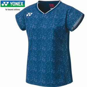 ヨネックス YONEX レディース ウィメンズゲームシャツ フィットシャツ ネイビー/ブルーパープル 20677 235 バドミントンウェア