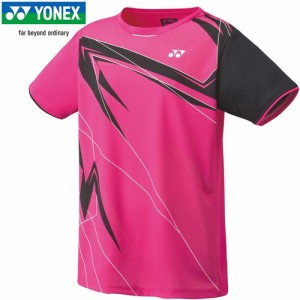ヨネックス YONEX レディース ウィメンズゲームシャツ ベリーピンク 20672 654 バドミントンウェア 半袖トップス 試合 練習 部活