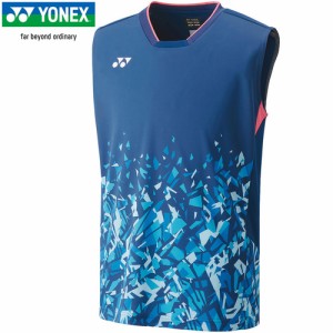 ヨネックス YONEX メンズ メンズゲームシャツ ノースリーブ ミッドナイト 10520 170 タンクトップシャツ ユニフォーム テニスウェア