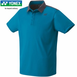 ヨネックス YONEX メンズ メンズゲームシャツ ティールブルー 10533 817 半袖シャツ ユニフォーム テニスウェア バドミントン 試合