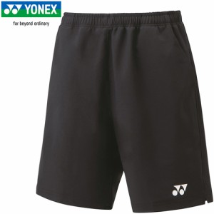 ヨネックス YONEX メンズ レディース ユニハーフパンツ ブラック 15160 007 短パン 半ズボン テニスウェア バドミントン 試合 練習