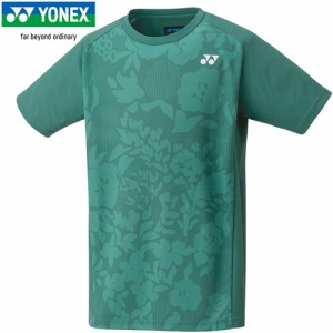 ヨネックス YONEX キッズ ジュニアゲームシャツ アンティークグリーン 10502J 648 半袖シャツ ユニフォーム テニスウェア バドミントン