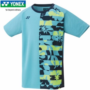 ヨネックス YONEX キッズ ジュニアゲームシャツ ニューブルー 10504J 256 半袖シャツ ユニフォーム テニスウェア バドミントン トップス