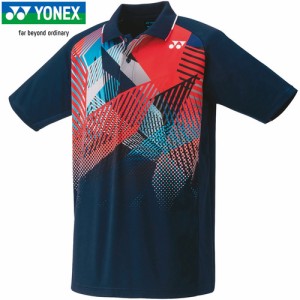 ヨネックス YONEX キッズ ジュニアゲームシャツ ネイビーブルー 10530J 019 半袖シャツ ユニフォーム テニスウェア バドミントン