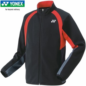 ヨネックス YONEX キッズ テニスウェア ジャケット ジュニアニットウォームアップシャツ ブラック 50139J 007 長袖ジャケット