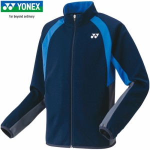 ヨネックス YONEX キッズ テニスウェア ジャケット ジュニアニットウォームアップシャツ ネイビーブルー 50139J 019 長袖ジャケット