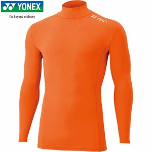 ヨネックス YONEX メンズ レディース テニス アンダーウェア ハイネック 長袖シャツ オレンジ STBF1015 005 インナー