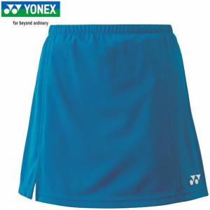ヨネックス YONEX キッズ ソフトテニス スカート インナースパッツ付 両脇ポケット付 インフィニットブルー 26046J 506 テニスウェア