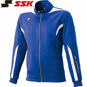 エスエスケイ SSK メンズ レディース フルジップジャケット Dブルー×ホワイト×ゴールド DRF019 6310G 野球 ウェア ジャージ