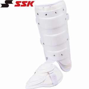 エスエスケイ SSK フットガード ホワイト SSK-FG100R 10 野球 打者用 プロテクター アクセサリー