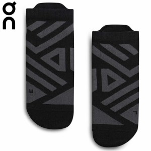 オン On メンズ パフォーマンス ローソックス ブラック/シャドウ 344.00816 Black ｜ Shadow Performance Low Sock ランニングウェア