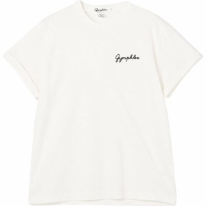 ジムフレックス GYMPHLEX レディース Ｔシャツ 刺繍ロゴTシャツ ホワイト #J-1155 CH 母の日 プレゼント 半袖Tシャツ カジュアル