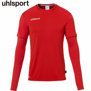 ウールシュポルト uhlsport サッカーウェア キーパーシャツ セーブ ゴールキーパー シャツ レッド×ブラック 1005723 04 長袖シャツ