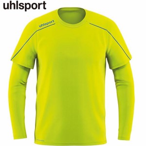 ウールシュポルト uhlsport メンズ サッカーウェア キーパーシャツ ストリーム 22 GKシャツ フローイエロー×レーダーブルー 1005623 08