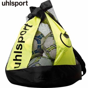 ウールシュポルト uhlsport ボールバッグ ブラック/フローイエロー 1004263 02 サッカー ボール入れ 収納 バッグ