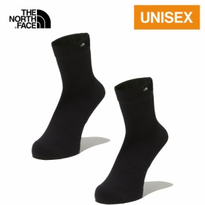 ザ・ノース・フェイス ノースフェイス メンズ レディース 靴下 TNF オーガニック 2P ソックス ブラック NN82314 K TNF Organic 2P Socks
