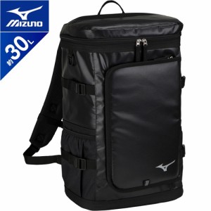 ミズノ MIZUNO ターポリンバックパック ブラック 33JD3105 09 スポーツバッグ バックパック リュックサック 鞄 かばん