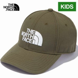 ザ・ノース・フェイス ノースフェイス キッズ 帽子 TNFロゴキャップ ニュートープ NNJ02304 NT TNF Logo Cap 2023春夏モデル PriceDoTNF