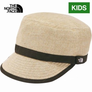 ザ・ノース・フェイス ノースフェイス 帽子 キッズ ハイクキャップ ベージュ NNJ02307 BE Kids' HIKE Cap 春夏モデル キャップ 日よけ