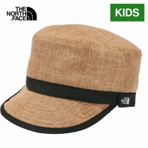 ザ・ノース・フェイス ノースフェイス 帽子 キッズ ハイクキャップ ナチュラル NNJ02307 NA Kids' HIKE Cap 春夏モデル キャップ 日よけ